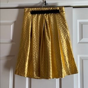 LulaRoe Elegant Gold skirt